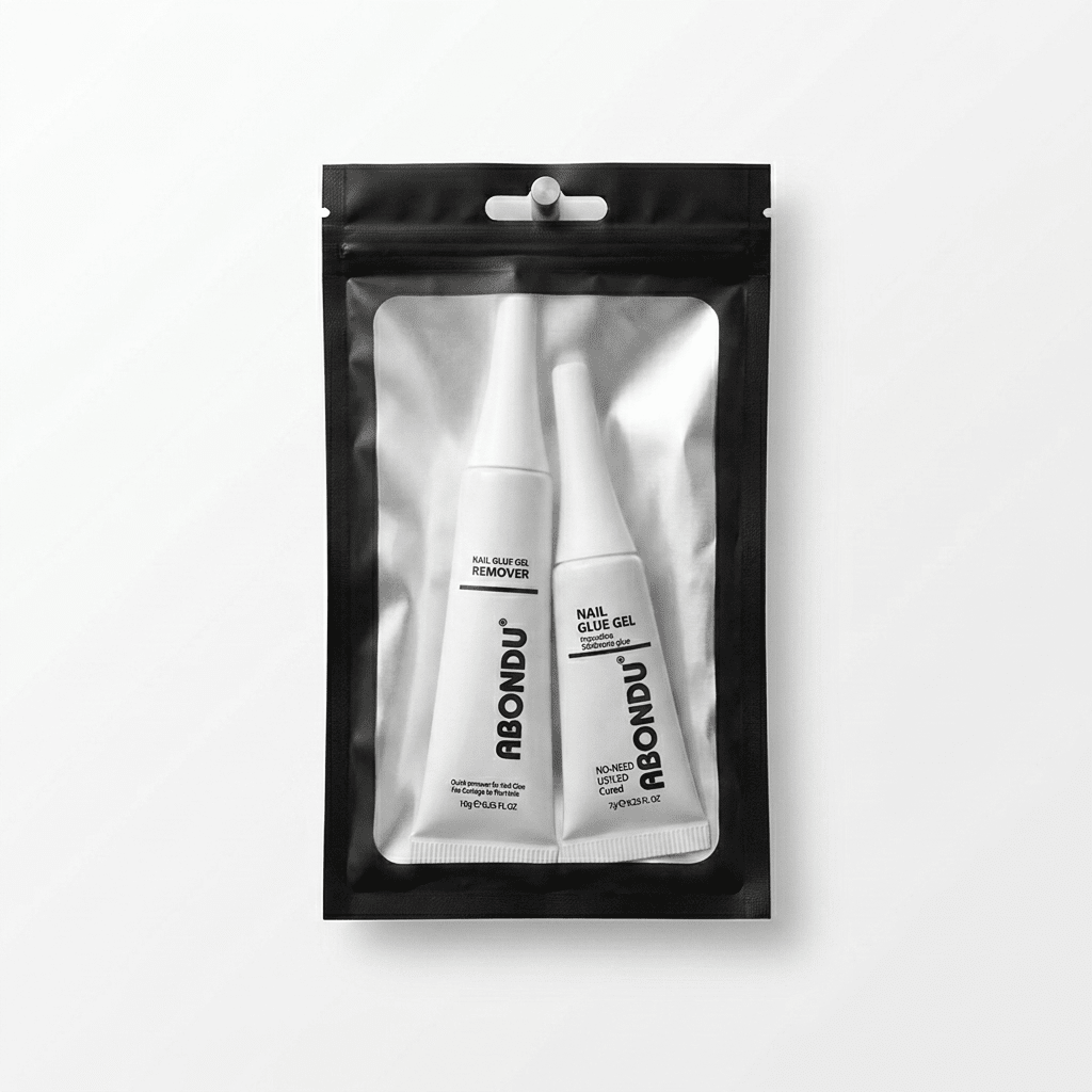 ABONDU Nail Glue Gel & Remover Duo Set